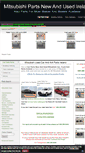 Mobile Screenshot of mitsubishipartsnewandusedireland.ie